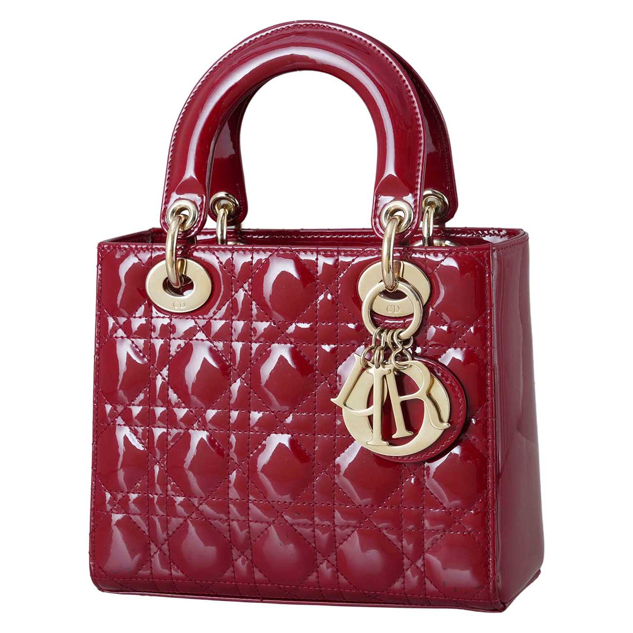 CHRISTIAN DIOR(USED)크리스찬디올 페이던트 레이디디올 스몰 백